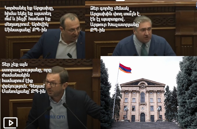 Ելոյթներ ԱԺ արտահերթ նիստին