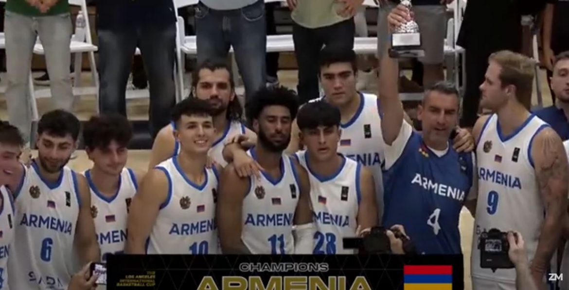 Armenia Secures Thrilling Victory Over Ireland in Los Angeles International Basketball Cup