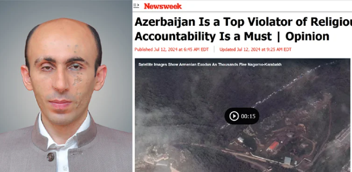 Ադրբեջանը՝ կրօնական ազատութեան խախտման առաջամարտիկ. Արտակ Բեգլարեանի յօդուածը Newsweek-ում