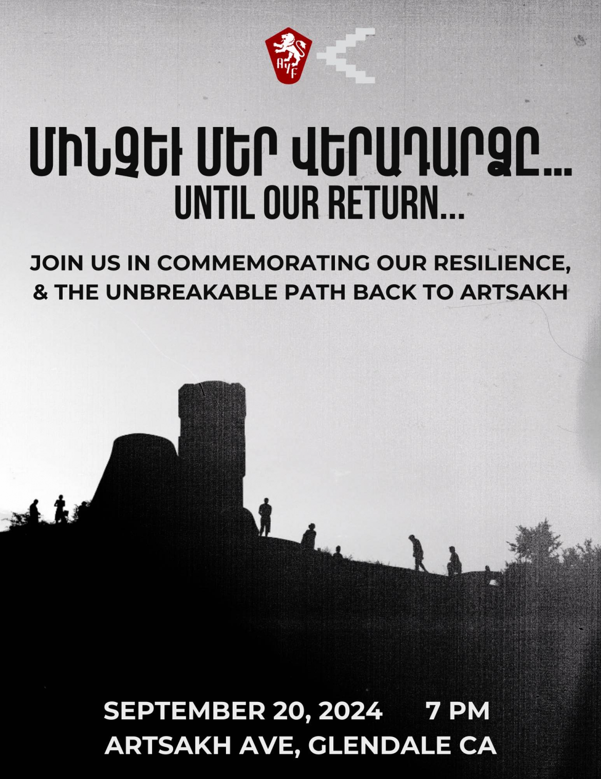 Armenian Youth Federation to Mark First Anniversary of Artsakh Ethnic Cleansing