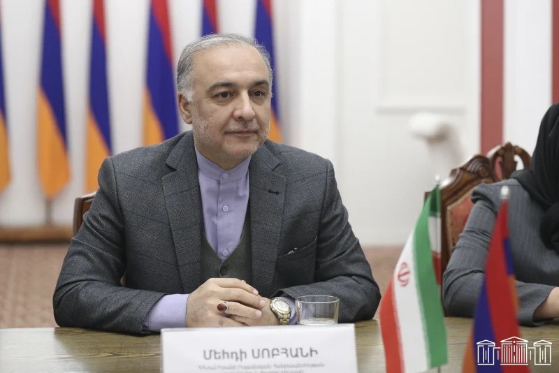 Iranian Ambassador Rejects Armenian Land Corridor for Azerbaijan, Citing Sovereignty Concerns