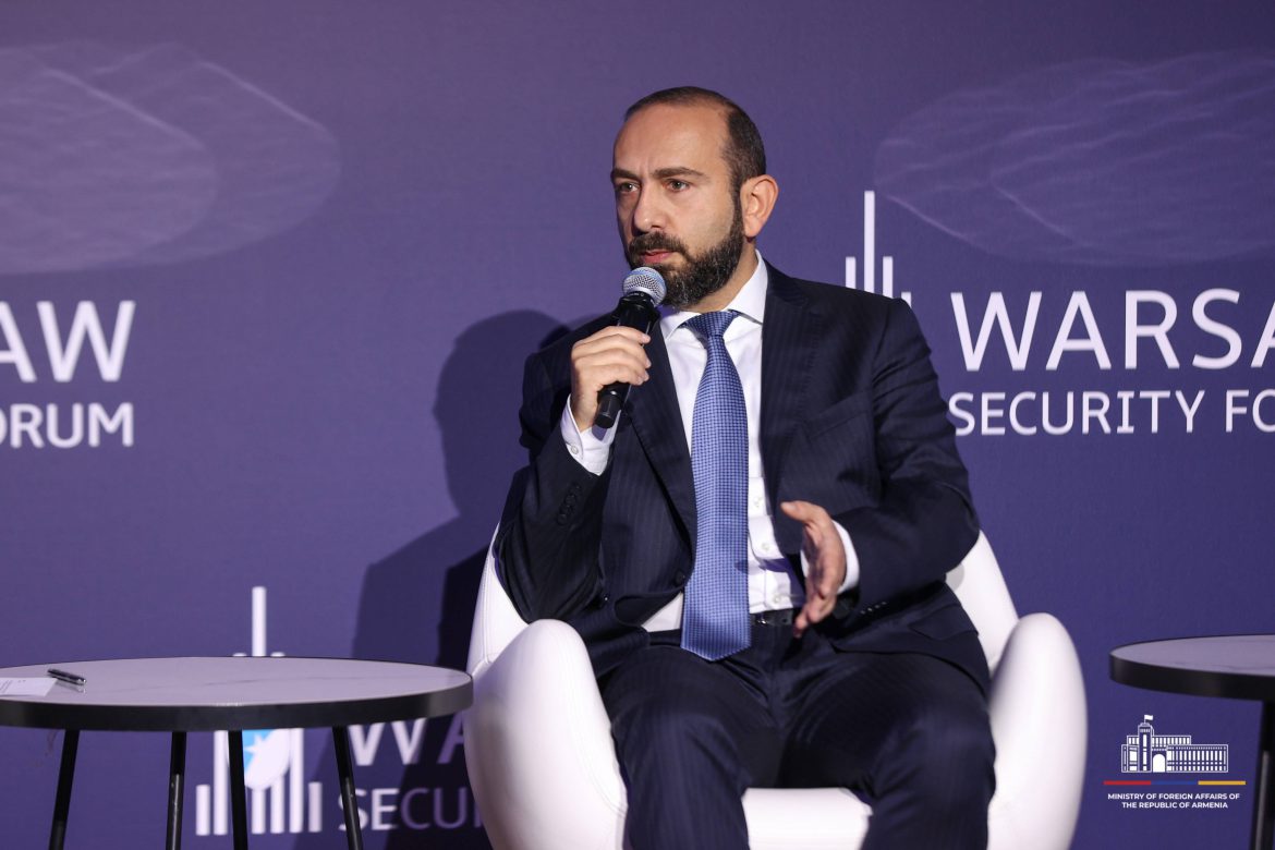 Mirzoyan: Azerbaijan Lacks Political Will for Peace with Armenia