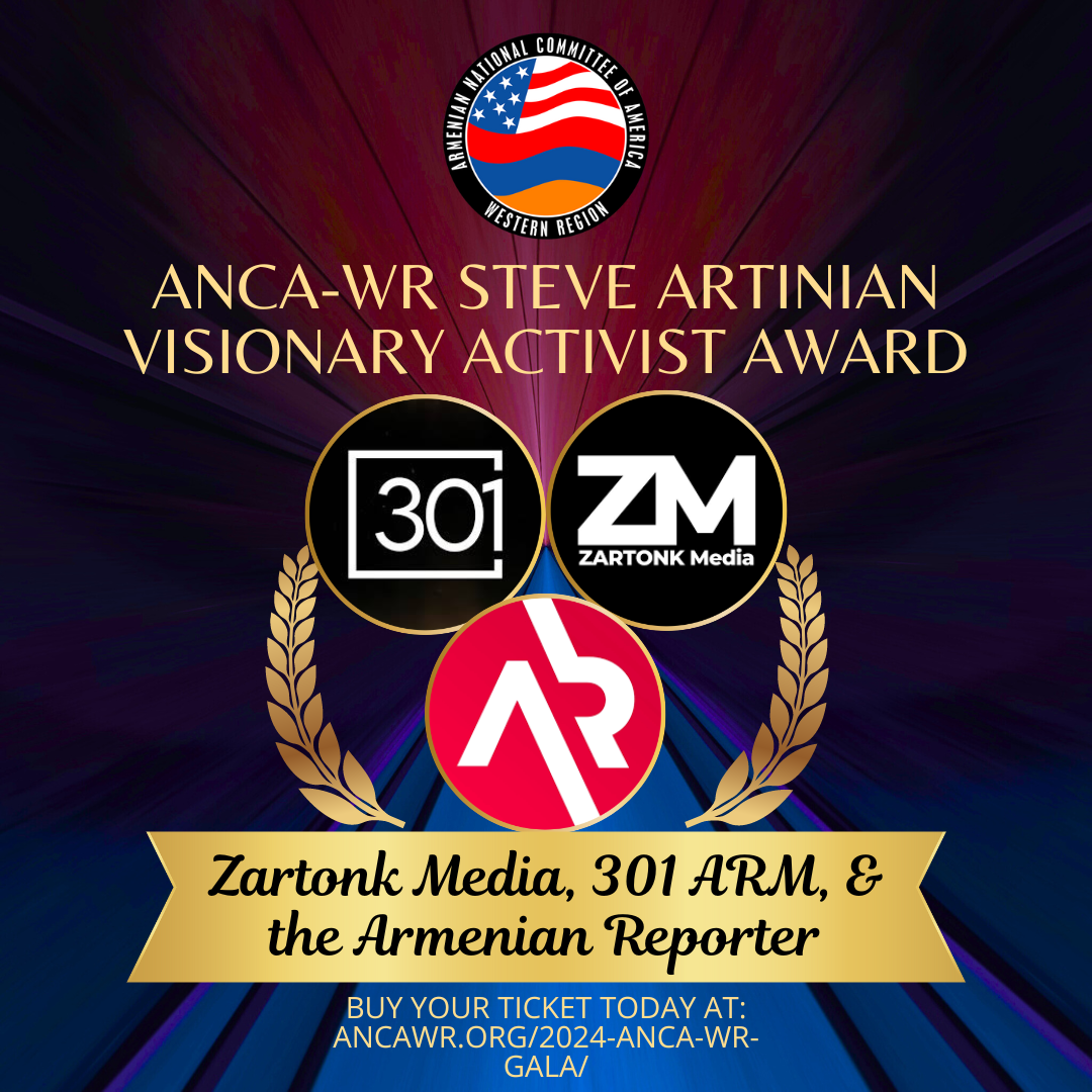 ANCA-WR to Bestow Steve Artinian Visionary Activist Award