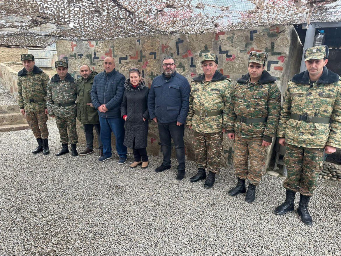 “Armenia” Faction Deputies Visit Frontline Positions Across the Country